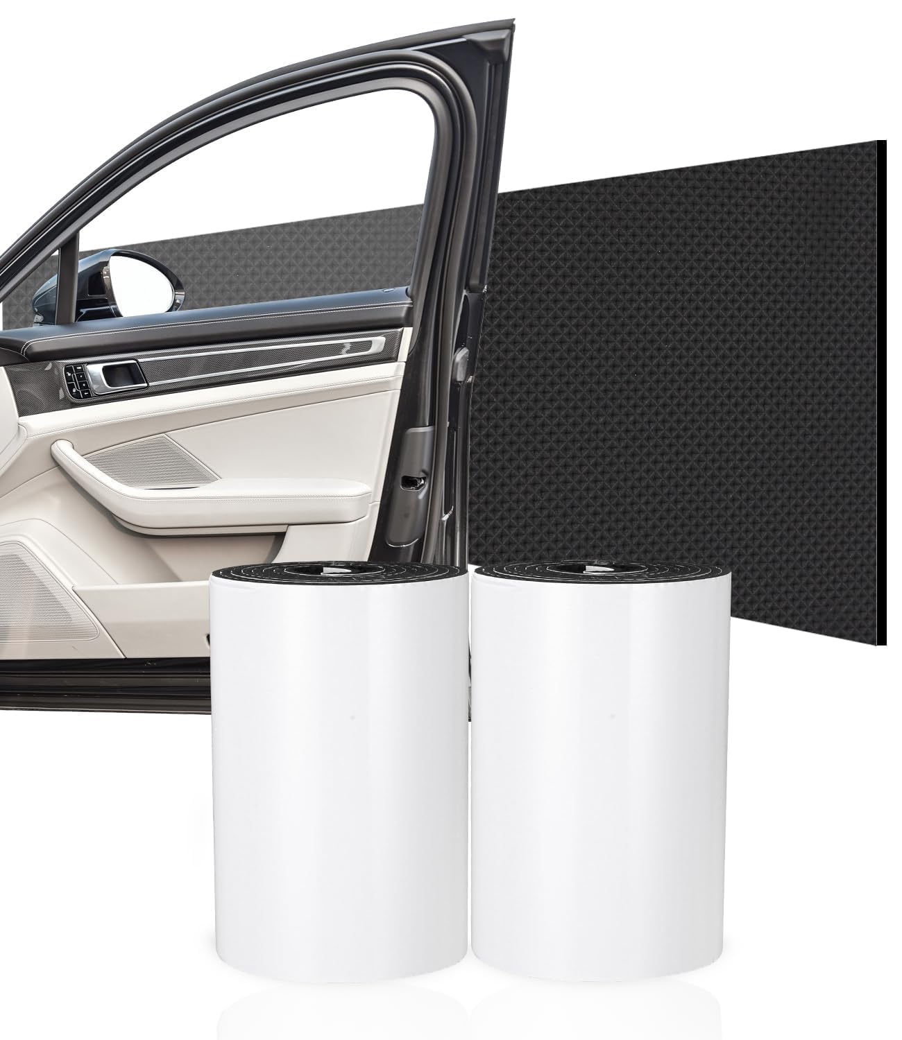 SOBEAU 2X Garagen Wandschutz, 2m x 20cm Wandschutz Garage Selbstklebend, für Auto Türkantenschutz, die Garagenwand, Garagen Wandschutz Wandpolsterung, Schwarz SOBEAU 2X Garagen Wandschutz, 2m x 20cm Wandschutz Garage Selbstklebend, für Auto Türkantenschutz, die Garagenwand, Garagen Wandschutz Wandpolsterung, Schwarz von SOBEAU