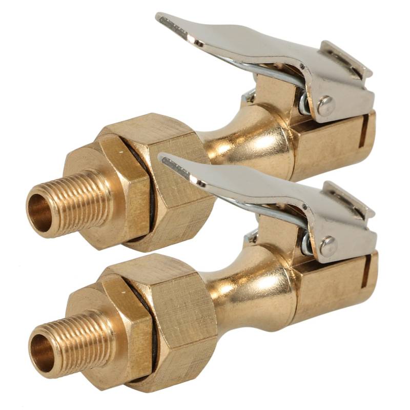 SOESFOUFU 2 Stück Reifenclip Zum Aufpumpen, Verriegelung, Luftspannfutter, Schnellanschluss, Verriegelung Am Spannfutter, Reifen Luftspannfutter, Schnellanschluss, Luftspannfutter Für von SOESFOUFU