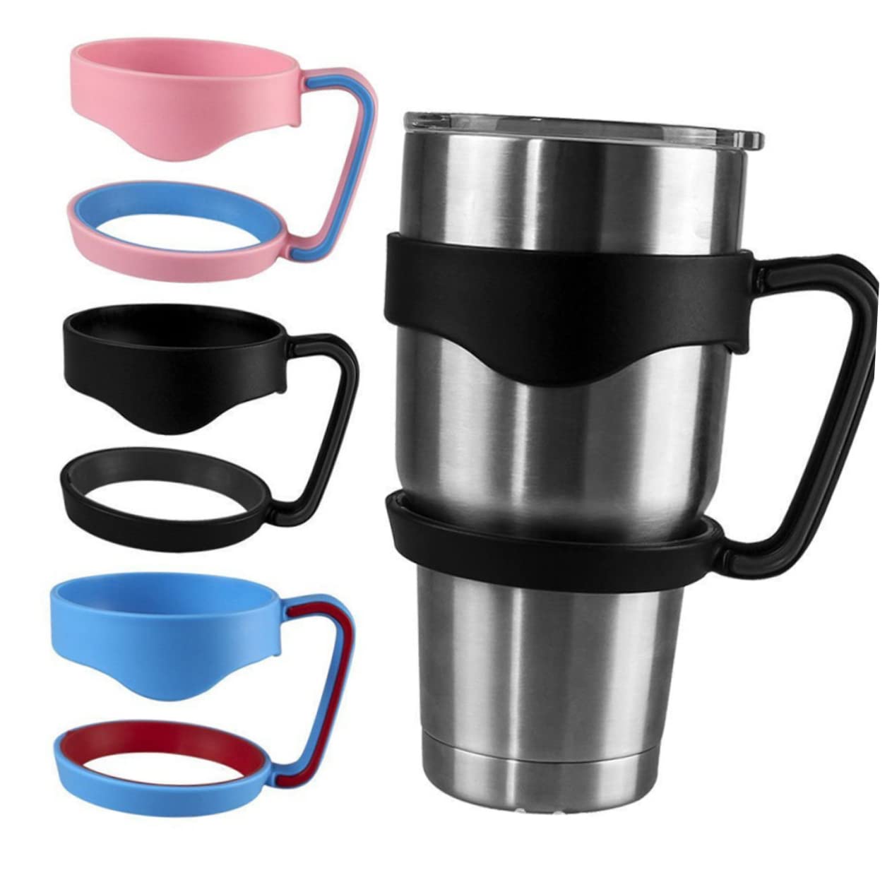 SOESFOUFU 30 Flaschengriff Tasse mit Henkel Wasser Prise cupholder Mug Holder Getränkehalter Espressotasse Tassengriff Griff für handhaben Zubehör Ice- -Cup Auto Tasse Kaffeetasse SOESFOUFU 30 Flaschengriff Tasse mit Henkel Wasser Prise cupholder Mug Holder Getränkehalter Espressotasse Tassengriff Griff für handhaben Zubehör Ice- -Cup Auto Tasse Kaffeetasse von SOESFOUFU