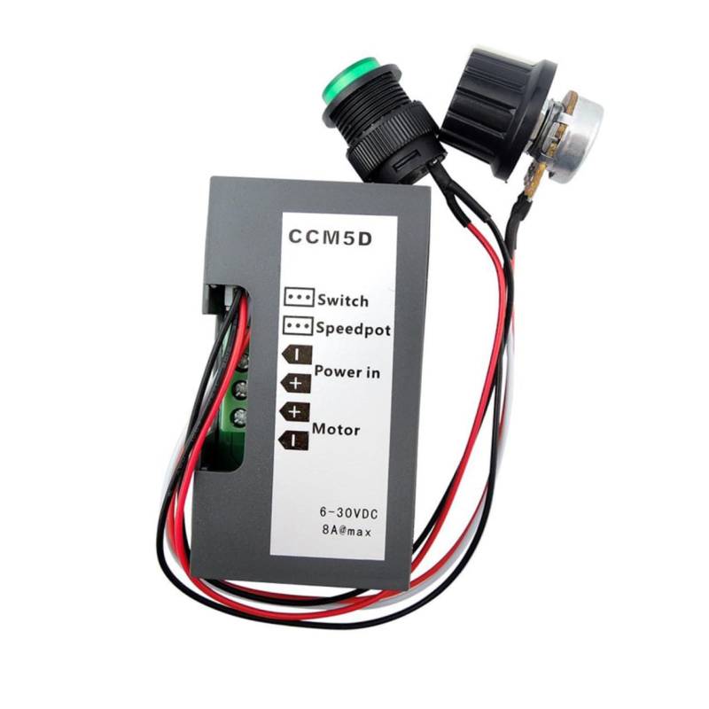 SOESFOUFU 6v Pwm Dc Motor Controller Mit Digital Display Stufenlose Geschwindigkeitsregelung Leistung Für Dc Motoren Bis Driver Einstellbare Duty Cycle von SOESFOUFU