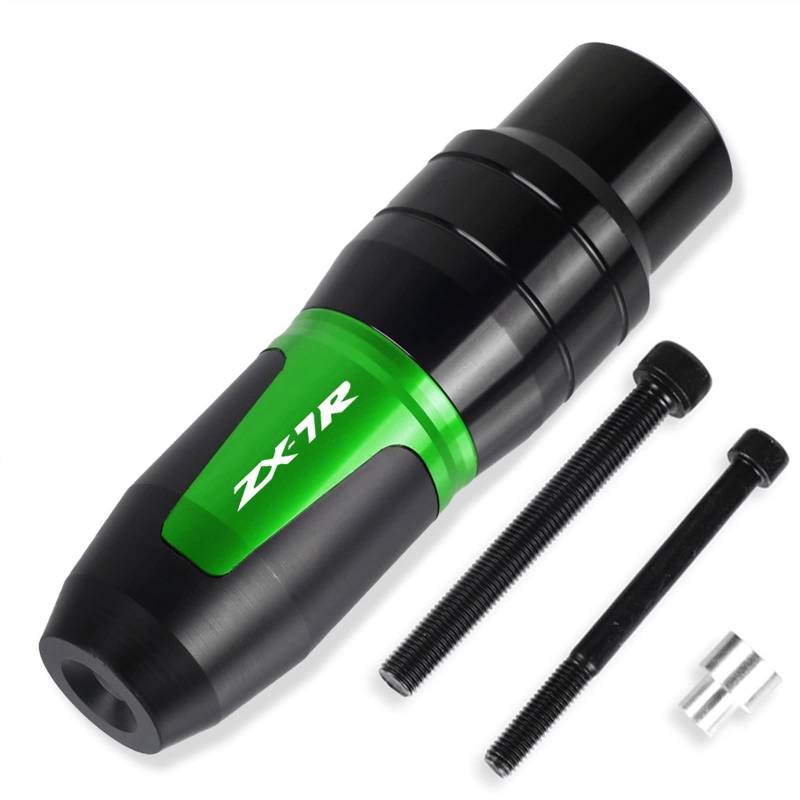 Sturzpads Motorrad FÜR K┐AWASAKI ZX-7R ZX7R 1989 1990 1991 1992 1993 1994 1995-2003 Zubehör Auspuffrahmenschieber Sturzpads Fallschutz(Green,A-1 Piece) von SOFBO