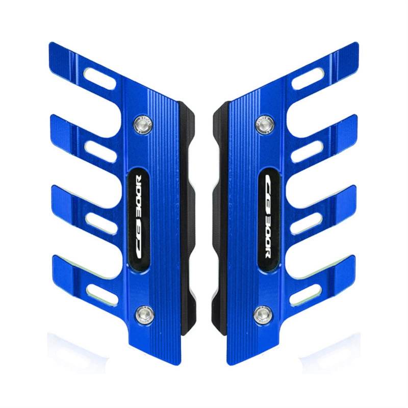 Sturzpads Motorrad Für CB300R CB300R CB250R CB250R CB300R Motorrad Kotflügel Vordergabelschutz Schutzblock Kotflügelschieber(Blue,B) von SOFBO