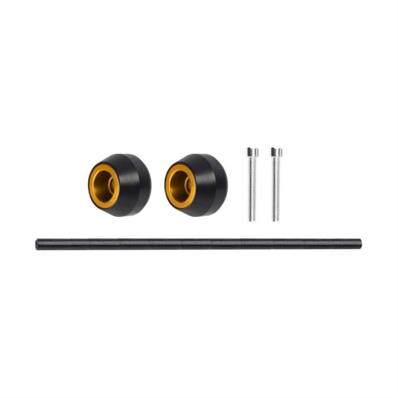Sturzpads Motorrad Für D┐UCATI D┐iavel 11-18 D┐iavel 1260/S 19-20 XDiavel/S 15-20 Vorderachs-Schieber Gabelradschutz Sturzpad-Kit(Gold) von SOFBO