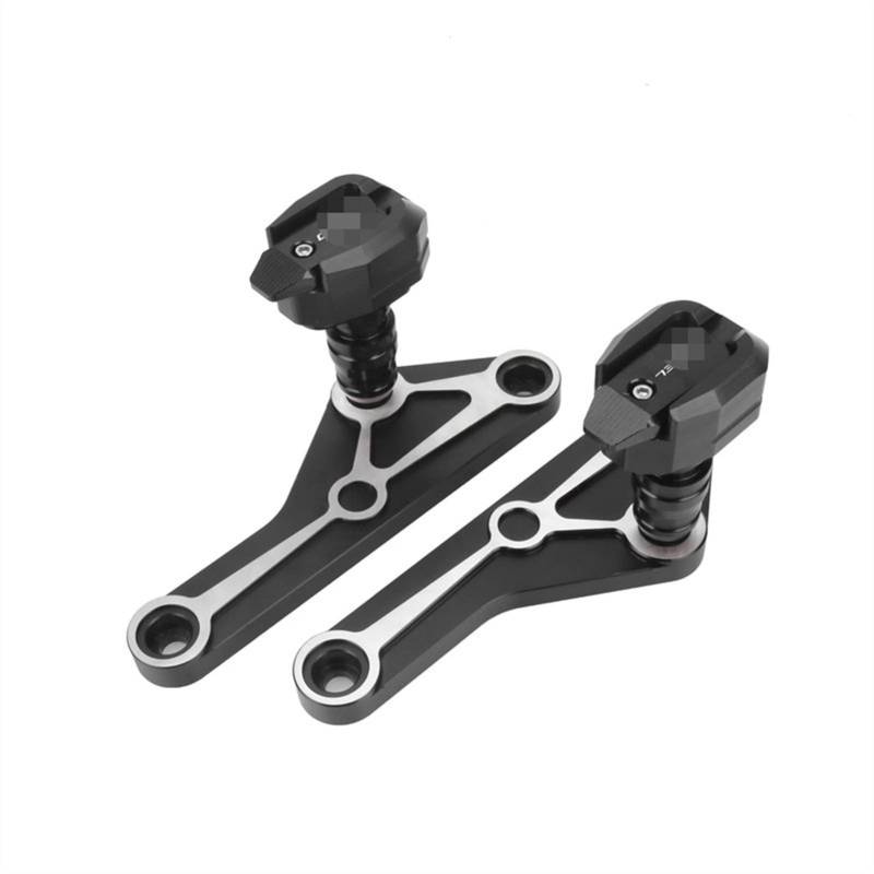 Sturzpads Motorrad Für D┐UCATI Für X┐DIAVEL 1260 1260S 2021 2022 Motorrad Fallschutz Rahmen Slider Verkleidung Schutz Crash Pad Protector(Black,DIAVEL) von SOFBO