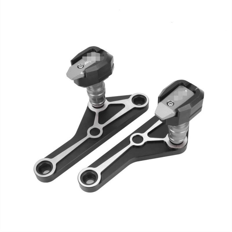 Sturzpads Motorrad Für D┐UCATI Für X┐DIAVEL 1260 1260S 2021 2022 Motorrad Fallschutz Rahmen Slider Verkleidung Schutz Crash Pad Protector(Gold,Ducati) von SOFBO