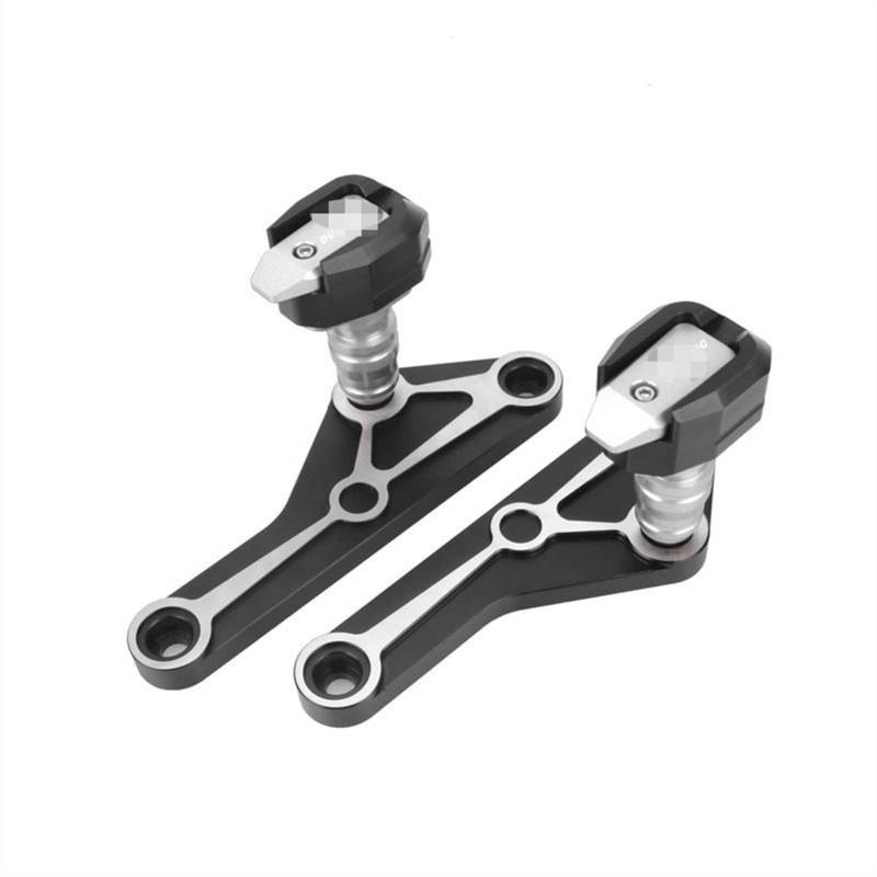 Sturzpads Motorrad Für D┐UCATI Für X┐DIAVEL 1260 1260S 2021 2022 Motorrad Fallschutz Rahmen Slider Verkleidung Schutz Crash Pad Protector(Titanium,Ducati) von SOFBO
