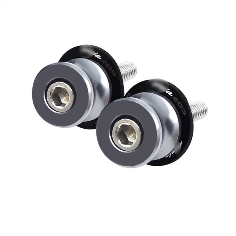 Sturzpads Motorrad Für K┐AWASAKI N┐INJA400 N┐inja400 N┐inja 400 2018-2021 8MM Motorrad Aluminium Schwinge Spulen Slider CNC Ständer Schrauben Zubehör(Titanium,A) von SOFBO