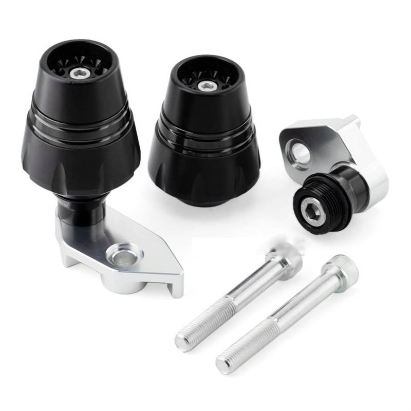 Sturzpads Motorrad Für S┐UZUKI GSX-S GSXS 1000 15-21 Motorräder Modifizierte Teile Fallschutz Moto Sturzpads Crash Protector(Black) von SOFBO