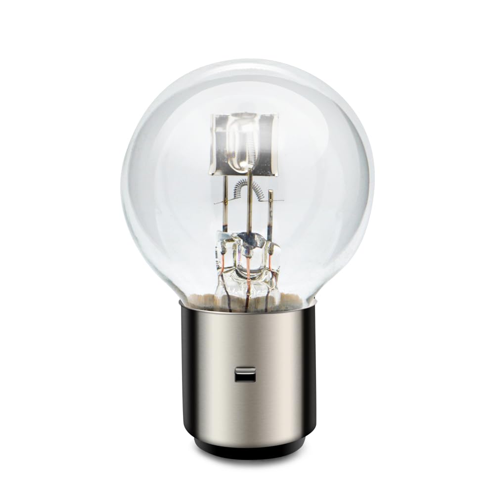 SOFOC BA20D Motorrad Halogenscheinwerfer Fern-/Abblendlicht 6V 45W Warmweiß Dual Contact 1Stk SOFOC BA20D Motorrad Halogenscheinwerfer Fern-/Abblendlicht 6V 45W Warmweiß Dual Contact 1Stk von SOFOC