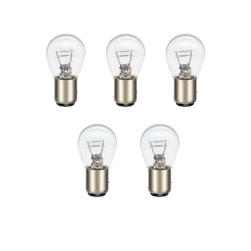 SOFOC-BAZ15D P21/5W Brems-/Rücklicht Rückfahrlicht Nebel-/Blinklicht Für Auto/Motorrad S25 12V 21W 5W Warmweiß Abblend-/Fernlicht 5Pcs von SOFOC