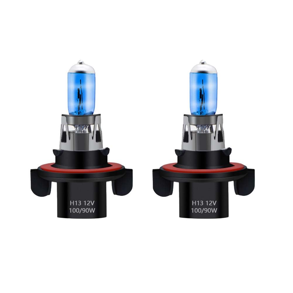 SOFOC H13 9008 Halogen Kfz-Scheinwerfer Fern-/Abblendlicht Lampe 12V 100W Weiß 6000K 2Stk SOFOC H13 9008 Halogen Kfz-Scheinwerfer Fern-/Abblendlicht Lampe 12V 100W Weiß 6000K 2Stk von SOFOC