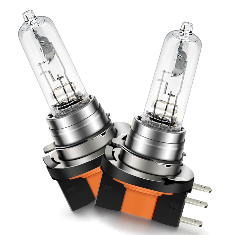 SOFOC-H15 Halogen-Autoscheinwerferlampe 12V Doppelfaden-Design für Abblend- und Fernlicht Warmweiß 55W/15W Blendfrei 2 Stück SOFOC-H15 Halogen-Autoscheinwerferlampe 12V Doppelfaden-Design für Abblend- und Fernlicht Warmweiß 55W/15W Blendfrei 2 Stück von SOFOC