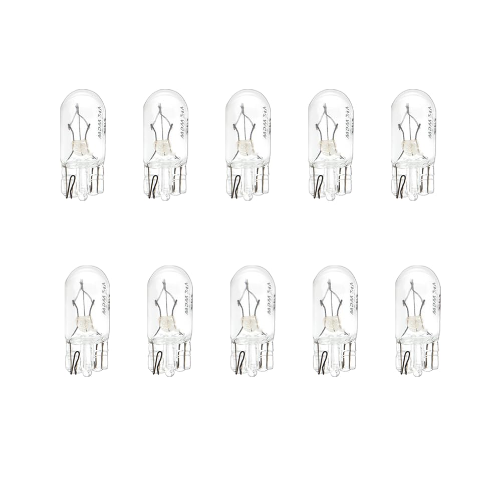 SOFOC-T10 W5W Für Auto DRL Seitenmarkierungsleuchten/Rücklichter Innenraumleuchten Kennzeichenleuchten 24V 5W Warmweiß 10 Stück SOFOC-T10 W5W Für Auto DRL Seitenmarkierungsleuchten/Rücklichter Innenraumleuchten Kennzeichenleuchten 24V 5W Warmweiß 10 Stück von SOFOC