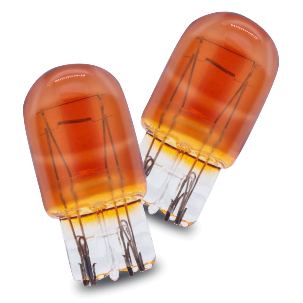 SOFOC-T20 W21W Auto-Halogenlampen für Bremslicht Stoplichter Rückfahrlichter Tagfahrlicht Blinker 12V 21W Bernstein-Gelber Lichtstrahl 2 Stück SOFOC-T20 W21W Auto-Halogenlampen für Bremslicht Stoplichter Rückfahrlichter Tagfahrlicht Blinker 12V 21W Bernstein-Gelber Lichtstrahl 2 Stück von SOFOC
