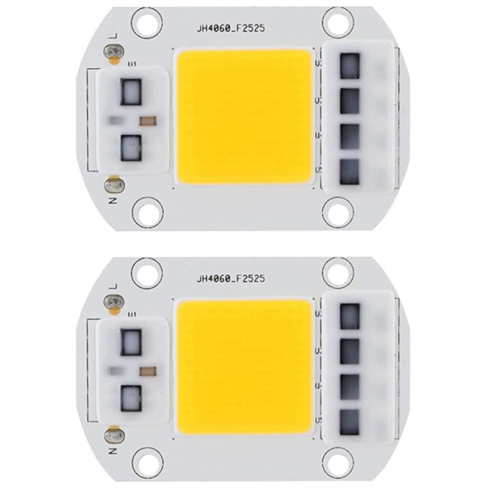 SOFORFREEM 2 x energiesparende LED-Chips, warmweiß, hohe Spannung, LED-Chip für Verkehrsbeleuchtung, 100 W, 220 V SOFORFREEM 2 x energiesparende LED-Chips, warmweiß, hohe Spannung, LED-Chip für Verkehrsbeleuchtung, 100 W, 220 V von SOFORFREEM