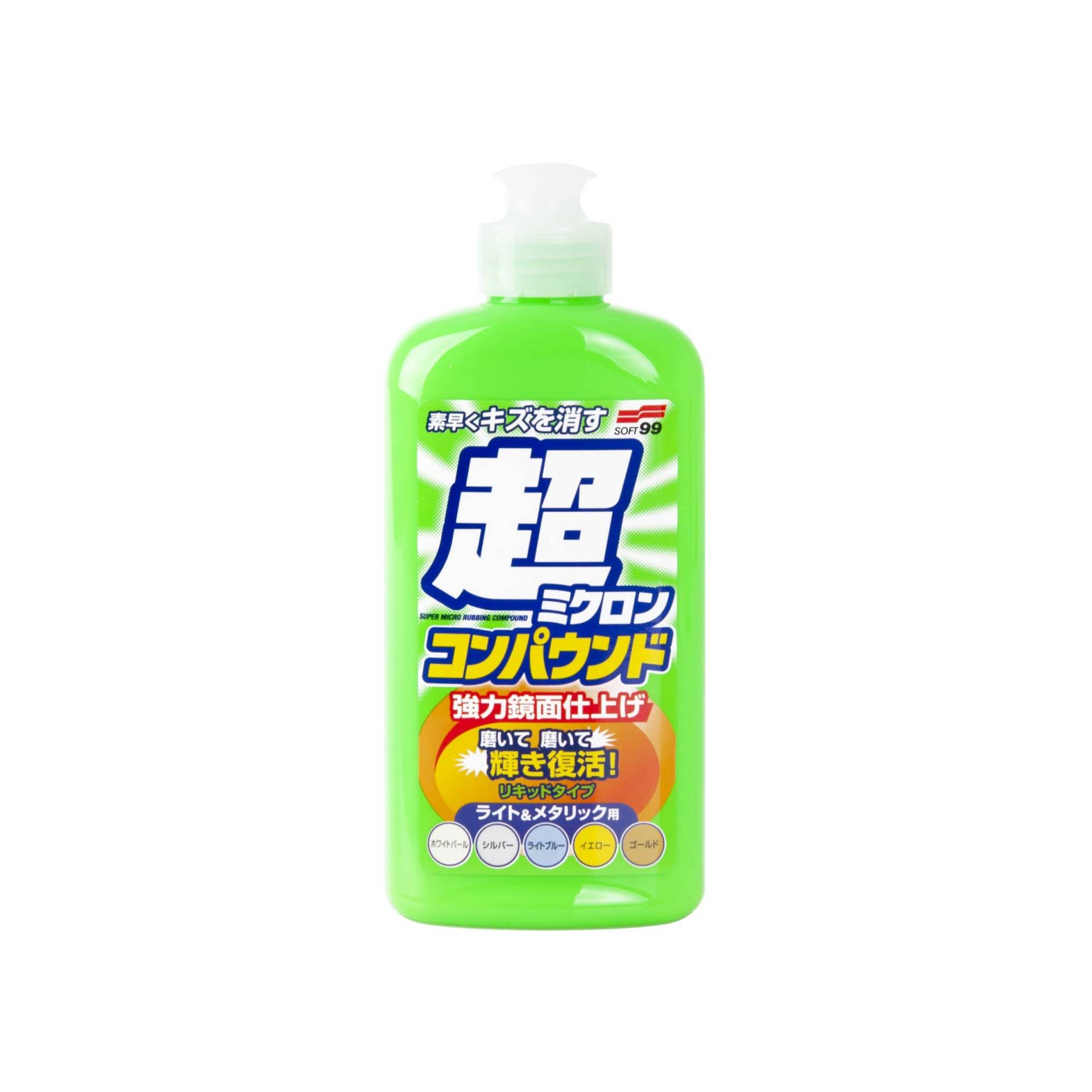 SOFT99 Micro Liquid Compound Light&Metallic von SOFT99