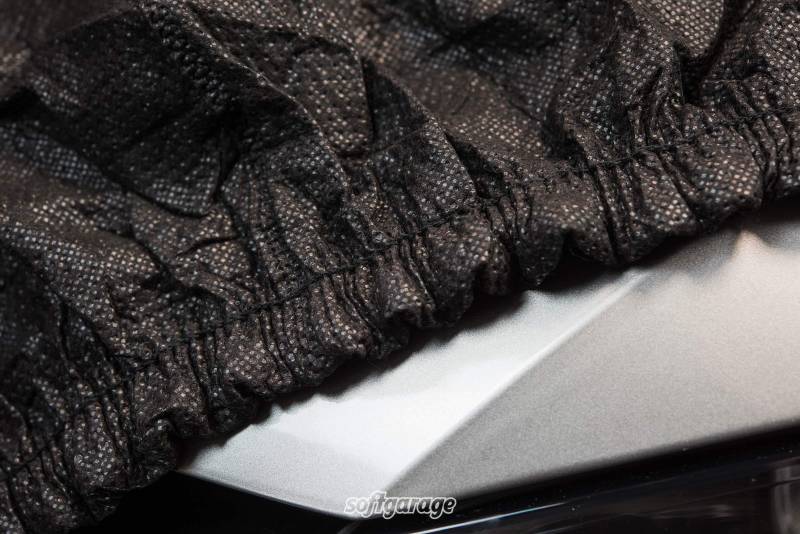 SOFTGARAGE Vollgarage Basic 3-lagig schwarz Indoor Outdoor atmungsaktiv wasserabweisend Car Cover Ganzgarage Autoplane Autoabdeckung Artikel 202050-0603378 von SOFTGARAGE