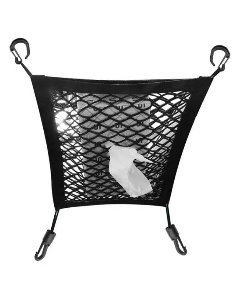 Gepäcknetz Ablagenetz Auto Styling 23 * 30 cm Elastische Auto Mesh Net Tasche Zwischen Auto Rücksitz Organizer Auto Lagerung Tasche Gepäck Halter Tasche Gepäcknetz Auto von Sohini