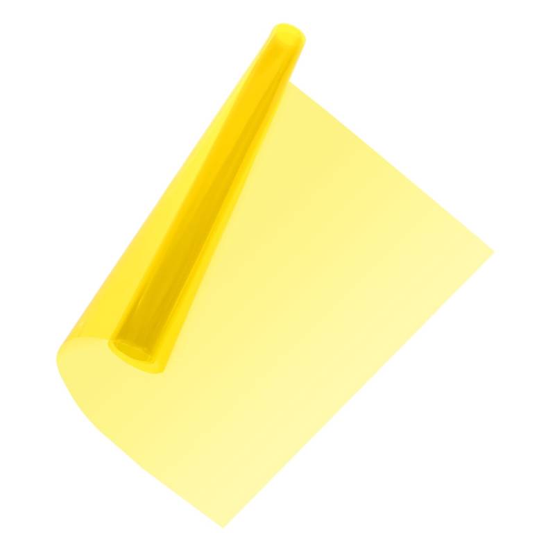 SOIMISS Big Lantern Verfärbte Film Auto Aufkleber Selbstklebend Nebelscheinwerfer Tönungsvinylfolie Auto Dekoration Aufkleber Rücklicht Tönungsfolie Scheinwerferfolie Yellow von SOIMISS