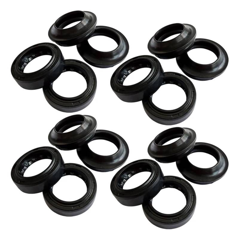 27x37x7,5 27 * 37 90cc Front Shock Gabel Dämpfer Welle Öl Dichtung Halterungen 27 37 Staub abdeckung Lip for CT90 CT Trail 90 1966-1979(8pc Seal 8pc Cover) von SOKNKSTF