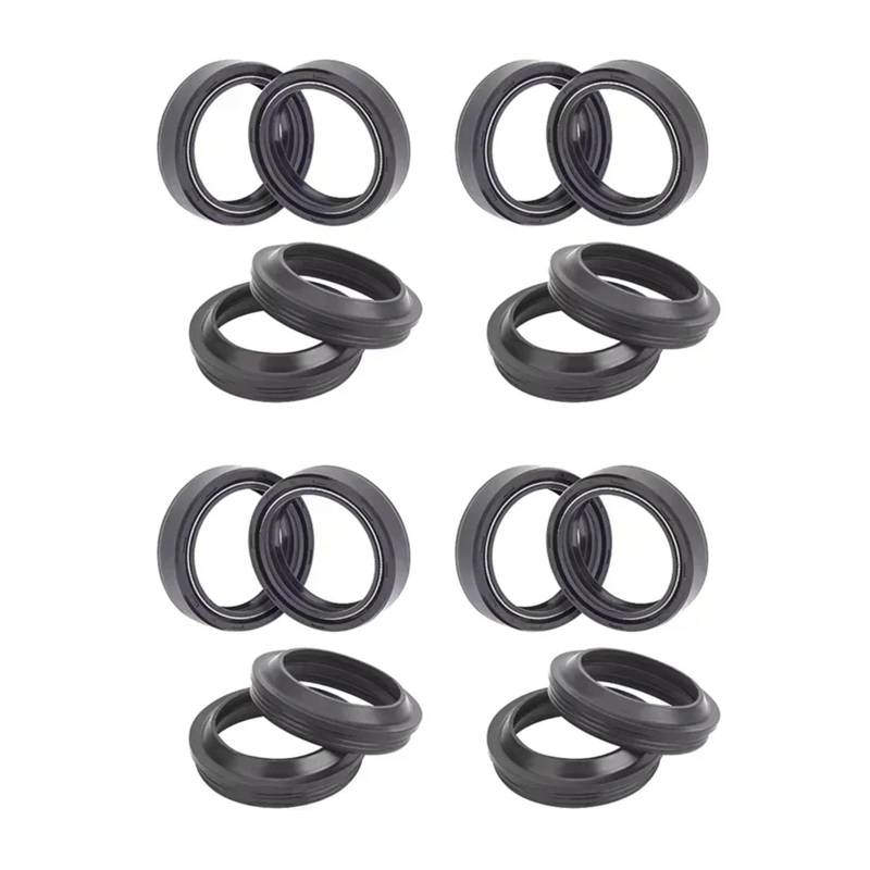 30x42x10,5 30 42 MM Front Shock Gabel Dämpfer Welle Staub Öl Dichtung Halterungen for RM80 RM80B TS RM 80 RM80N RM80X TS80 TS80E(8pc Seal 8pc Cover) von SOKNKSTF
