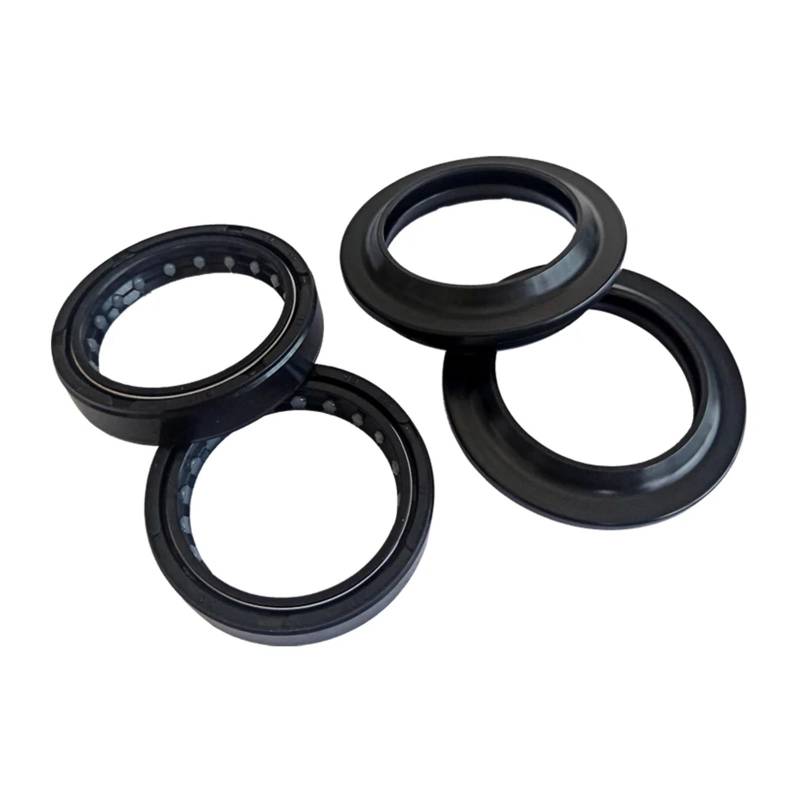 43x55x11 Front Shock Gabel Dämpfer Welle Öl Dichtung Halterungen 43 55 Staub Abdeckung for BANDIT 1250 S SA 07-09 GSF1250S GSF1250SA(2pc Seal 2pc Cover) von SOKNKSTF
