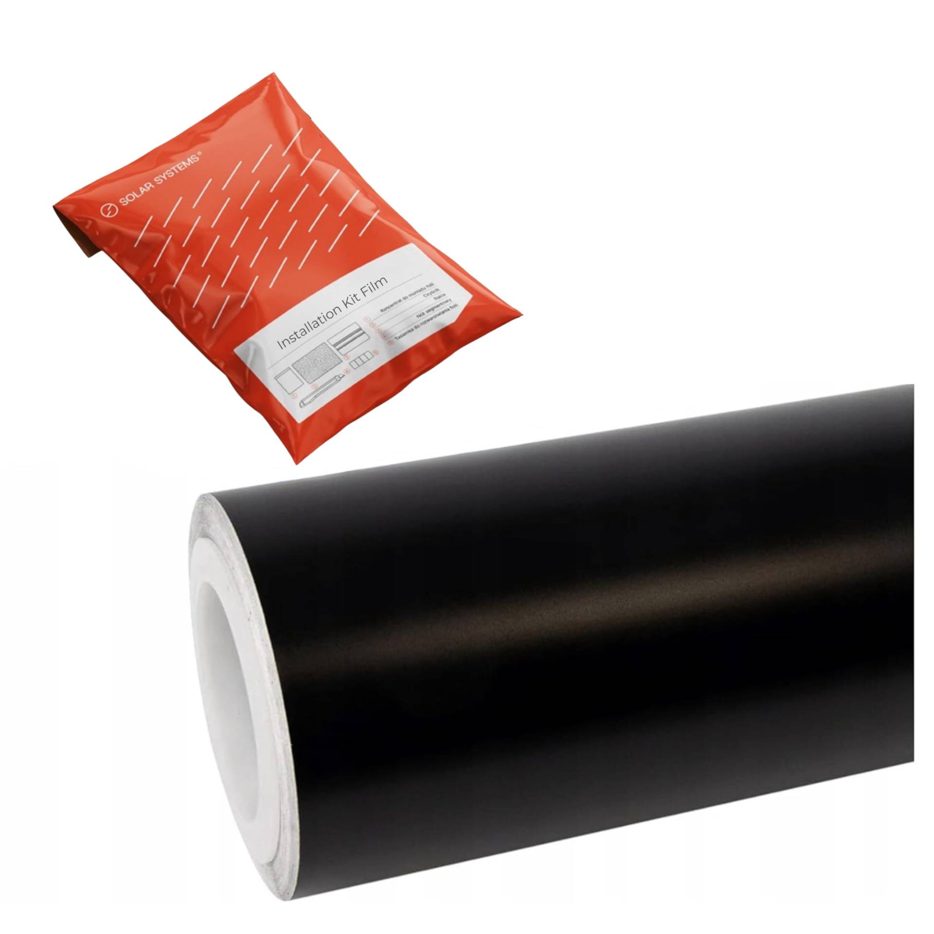 Solar Systems Selbstklebend Schwarz Matt Autofolie - Car Wrapping Folie - Tönungsfolie Auto inklusive Montagezubehör 152x200cm Solar Systems Selbstklebend Schwarz Matt Autofolie - Car Wrapping Folie - Tönungsfolie Auto inklusive Montagezubehör 152x200cm von SOLAR SYSTEMS