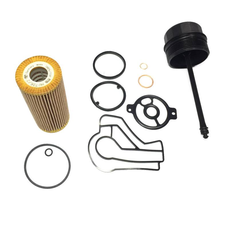 Ölfiltergehäusedichtungssatz Abdeckung passend für Crafter VW LT 30-35 30-50 2.5 TDI von SOLARIS AUTOMOTIVE