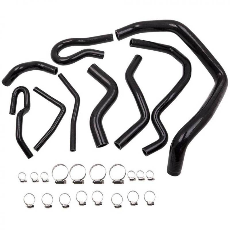 9pcs Kühlerschlauchkit kompatibel mit 1992-2000 Civic D15 D16 SOHC EG EK von SOLFOVUZ