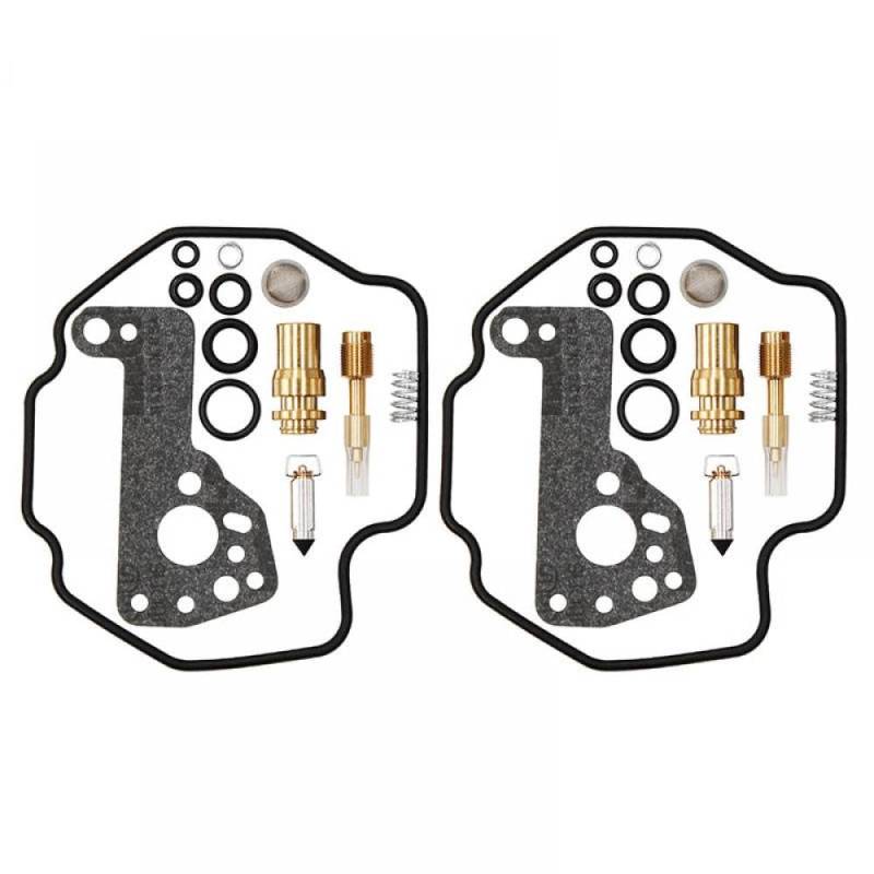 Carburetor-Reparaturkit Kompatibel mit kompatible Motorradteile Virago XV535 535S 1988-2003(2 Set) von SOLFOVUZ