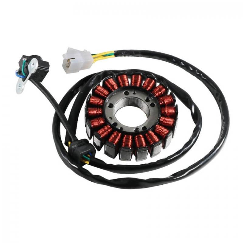 Ersatz-Motorradgenerator Statorspule kompatibel mit dem Explorer Argon 330 S Mülfallen 320 Supermoto Taurus 300 OEM 35560-JOW-00 von SOLFOVUZ
