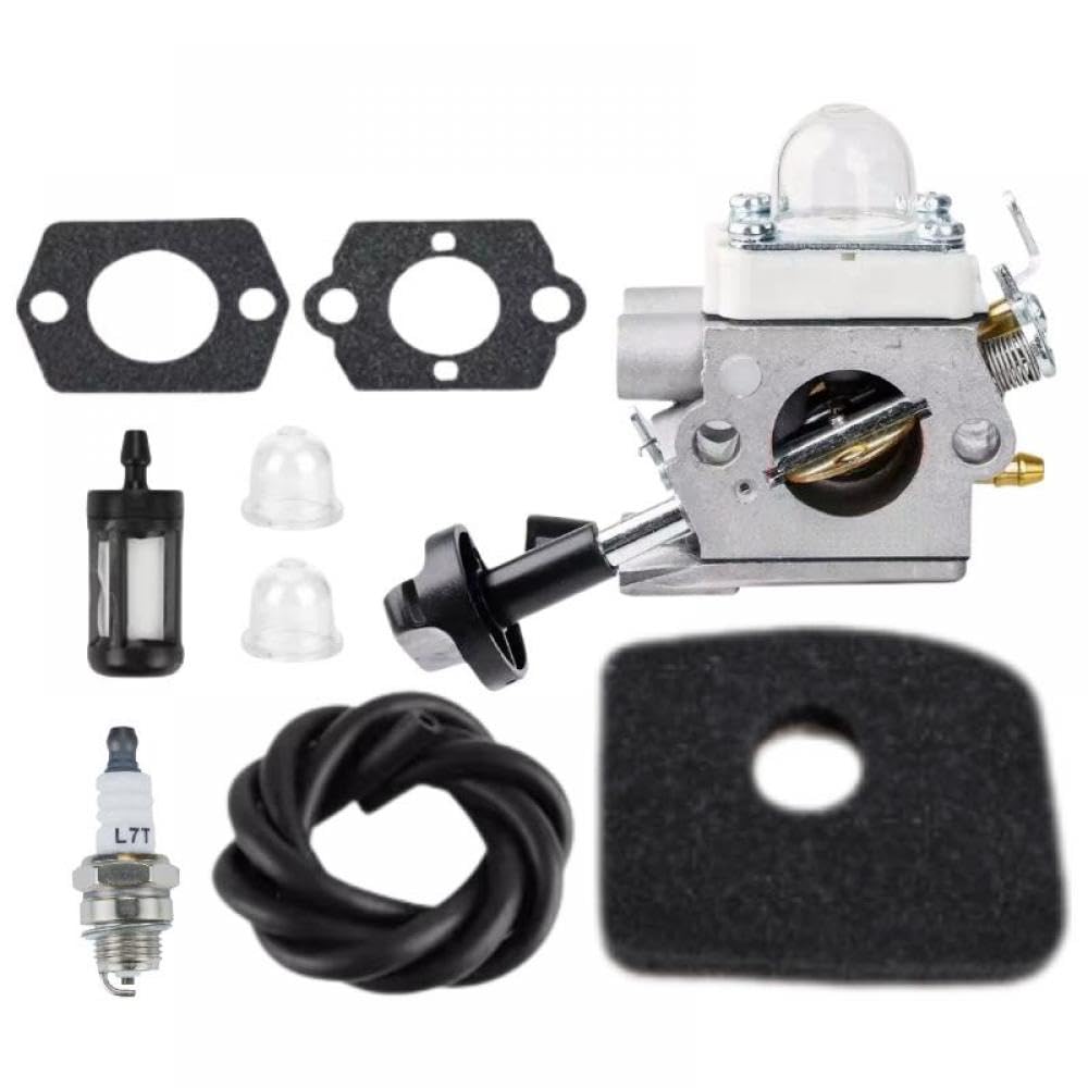 Ersatzgebläse Vergaserkit kompatibel mit BG56 BG86 SH56 SH86 Modelle 4241-120-0615 4241-120-0632 4241-120-0622 C1M-S260B C1M-S260 Ersatzgebläse Vergaserkit kompatibel mit BG56 BG86 SH56 SH86 Modelle 4241-120-0615 4241-120-0632 4241-120-0622 C1M-S260B C1M-S260 von SOLFOVUZ