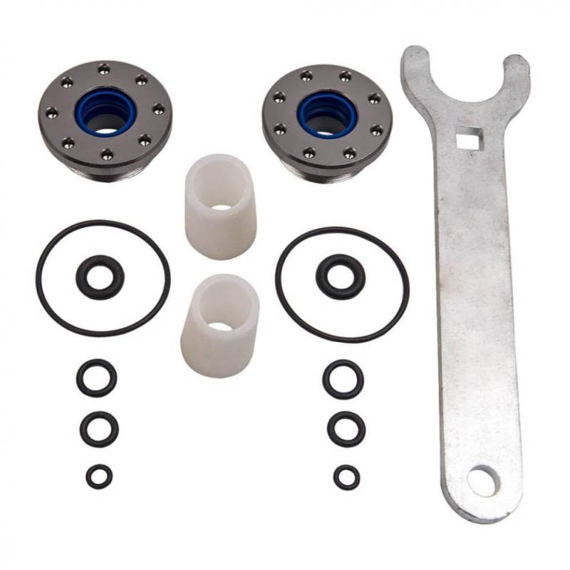 Hydraulischer Lenkzylinder -Seal -Kit mit Schraubenschlüssel passt an HC5340 HC5358 HC5346 HC5347 Vordermontage kompatibel mit ähnlichen Modellen von SOLFOVUZ