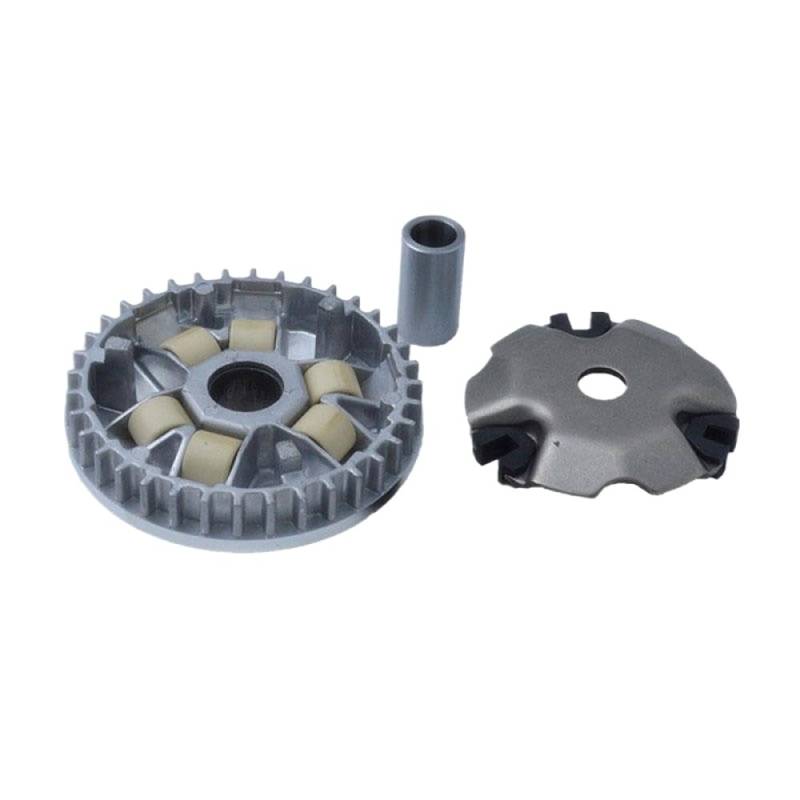 Motorradkupplung Variator Antriebs -Gesichtsscheibe -Gewichtsbaugruppe kompatibel mit SPACY 100 SCR100 2003 bis 2007 von SOLFOVUZ