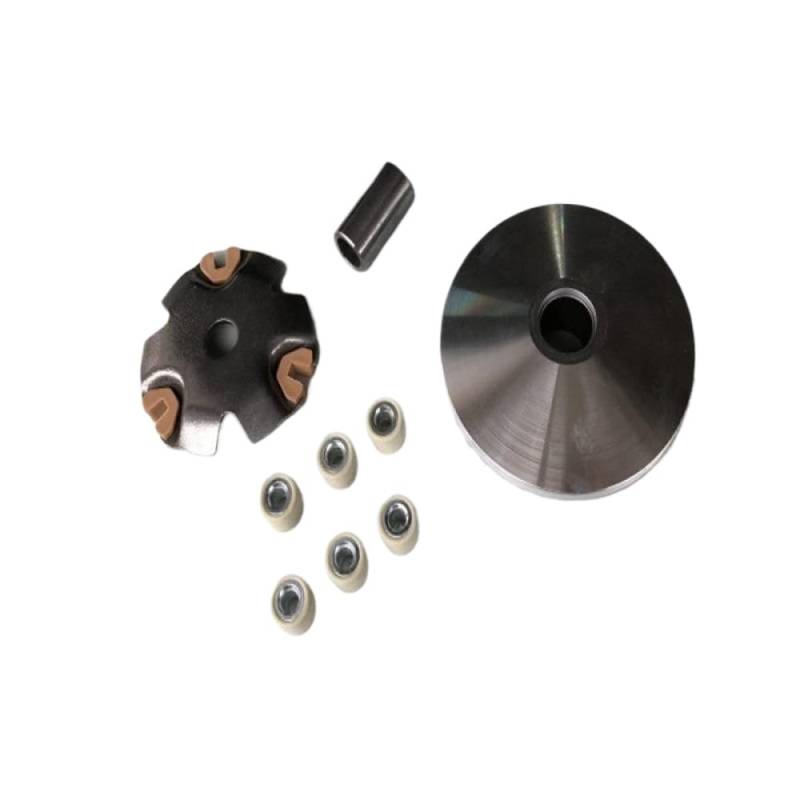 Motorradkupplung Variator Antriebs -Gesichtsscheibe -Rollenbaugruppe kompatibel mit 100 Motormodellen Spacy WH100 GCC SCR100 von SOLFOVUZ