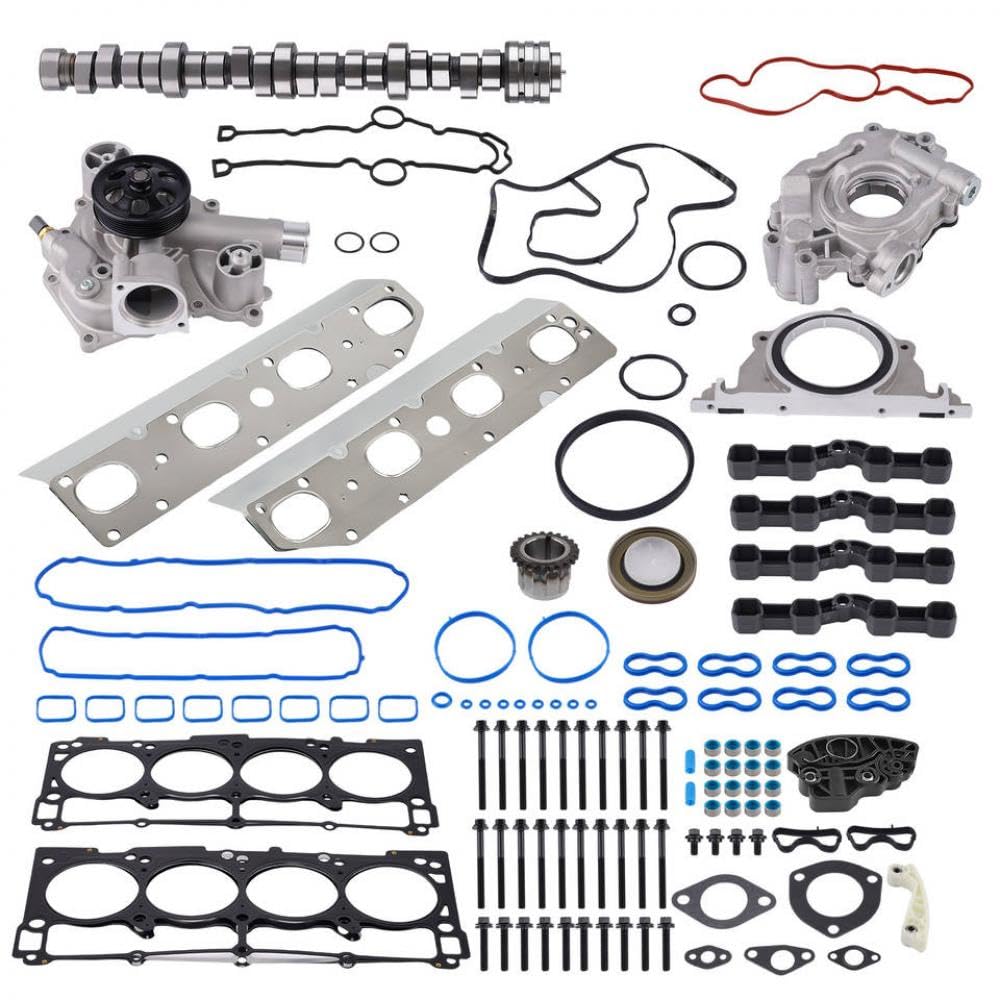 Nockenwellen -MDS -Lifter -Kit und Wasserpumpe kompatibel mit 57L V8 Motor Kompatibel mit 1500 Spezialservice Big Horn RAM -Modelle von SOLFOVUZ
