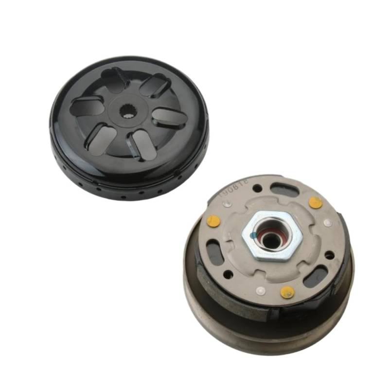 Scooter 7G Clutch Kit And Variator With 15x12mm Weights And 774 Drive Belt Compatible With 100cc Two-Stroke Models von SOLFOVUZ