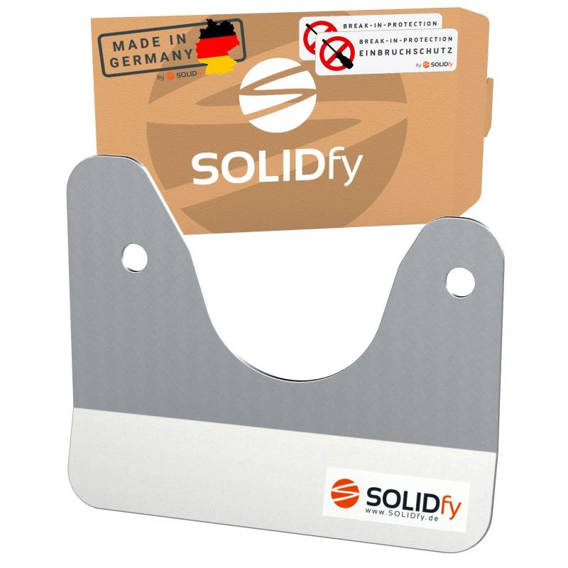 SOLIDfy® - Einbruchschutz Hecktür Prick Stop Sicherung aus Edelstahl für Ducato, Jumper, Boxer X250 X290 von SOLIDfy