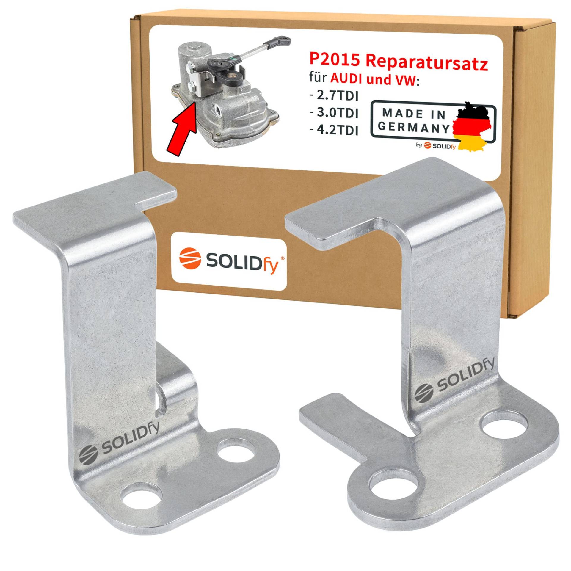 SOLIDfy® - P2015 Fehlercode Reparatursatz für 2.7 | 3.0 | 4.2 TDI Drosselklappensteller 059129086 Stellmotor Steller von SOLIDfy