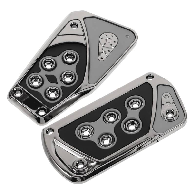 SOLUSTRE 1 Paar Autopedale Pedal Für Pedalersatz Fußpedale Ruheplatte Drehkupplung Bremsbelag Fußkartpedale Autofußpedale Pads Autopedalabdeckungen Autopedalabdeckungen Schwarzer von SOLUSTRE