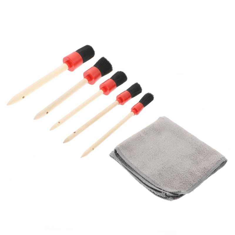 SOLUSTRE 1Satz Wheel Hub Brush Auto Cleaning Tools with Ergonomic Design for Easy Dirt Removal for Efficient Auto Detailing von SOLUSTRE