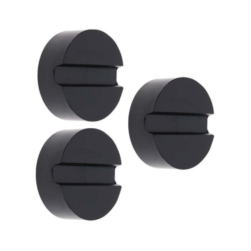 SOLUSTRE 3 STK Jack-Pad Not-Bivvy Vorauflauf Notfall Bodenheberauflage aufgetaucht unterstellbock gummiauflage gummiklötze für wagenheber Wagenheber-Pads Wagenheber für Auto Stützblock von SOLUSTRE