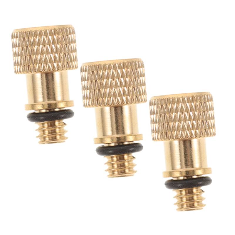 SOLUSTRE 3er Set Presta Zu Schrader Ventil Adapter Für Fahrräder Universelle Pumpenzubehör Für Schnelles Aufpumpen Von Straßen Mountain Und Hybridfahrrädern von SOLUSTRE