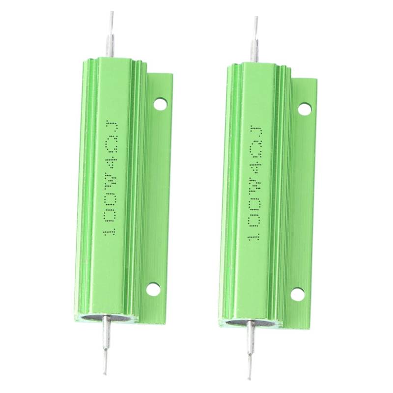 SOLUSTRE 4 Stück 4 Ohm Widerstand Glocke Tippen Gehäuse Türklingelwiderstand Drahtwiderstand Dioden-kit Untergebrachter Widerstand Widerstände Klingeln Aluminium Widerstandspaket von SOLUSTRE