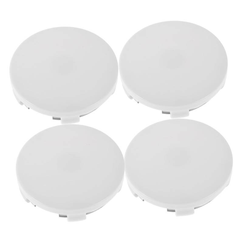 SOLUSTRE 4 Stück Auto-nabenkappe Rim -hub -hub -abdeckungen Auto Reifen -hub -Center -Kappe Nabenkappen Für Autoräder Rad Deckt Rim Hub Caps Ab Rim Hub Accessoires Radkappe Legierung Weiß von SOLUSTRE