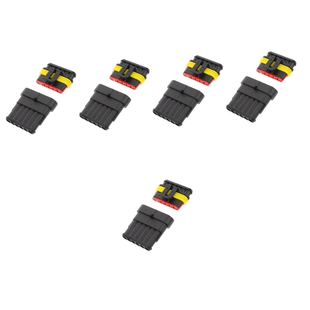 SOLUSTRE 5 Sätze Wasserdichter Stecker 6 Wege Stecker Stecker Und Buchse 6 Polige Elektrische Anschlüsse Auto Kabelstecker Männlich Und Weiblich Auto Kabel Steckdose 6 Poliger Auto SOLUSTRE 5 Sätze Wasserdichter Stecker 6 Wege Stecker Stecker Und Buchse 6 Polige Elektrische Anschlüsse Auto Kabelstecker Männlich Und Weiblich Auto Kabel Steckdose 6 Poliger Auto von SOLUSTRE