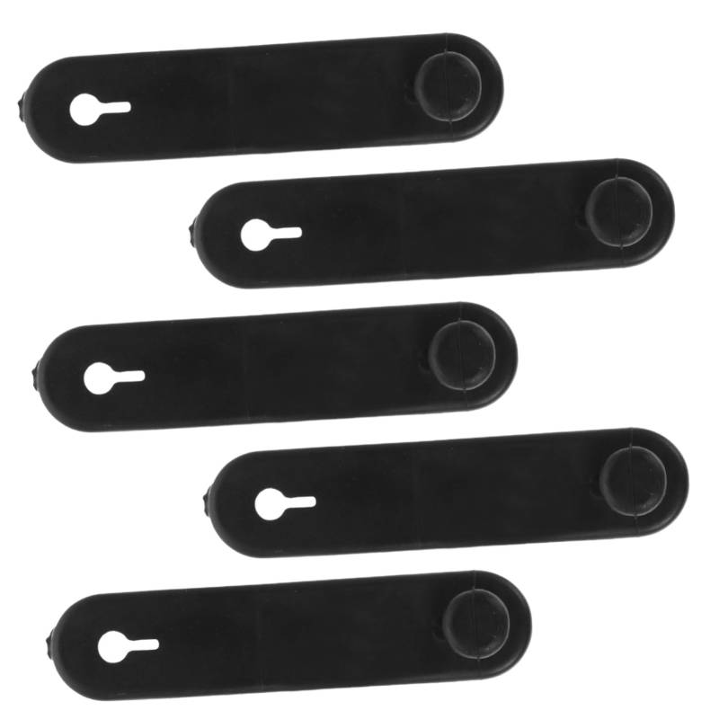 SOLUSTRE 5Stücke Silikon Kabelbinder für Motorräder Multifunktionale Spannbänder zur Kabelorganisation für Brems Kupplungsleitungen und Tragbar von SOLUSTRE