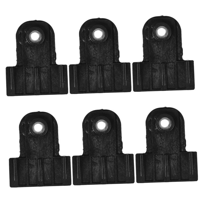 SOLUSTRE 6pcs -fensterregler Reparaturklammern Glasskanalhalter, Einfache Installation Kompatibel Mit Mehreren Automodellen Für Das Autofenster Und Modifikation Schwarz von SOLUSTRE