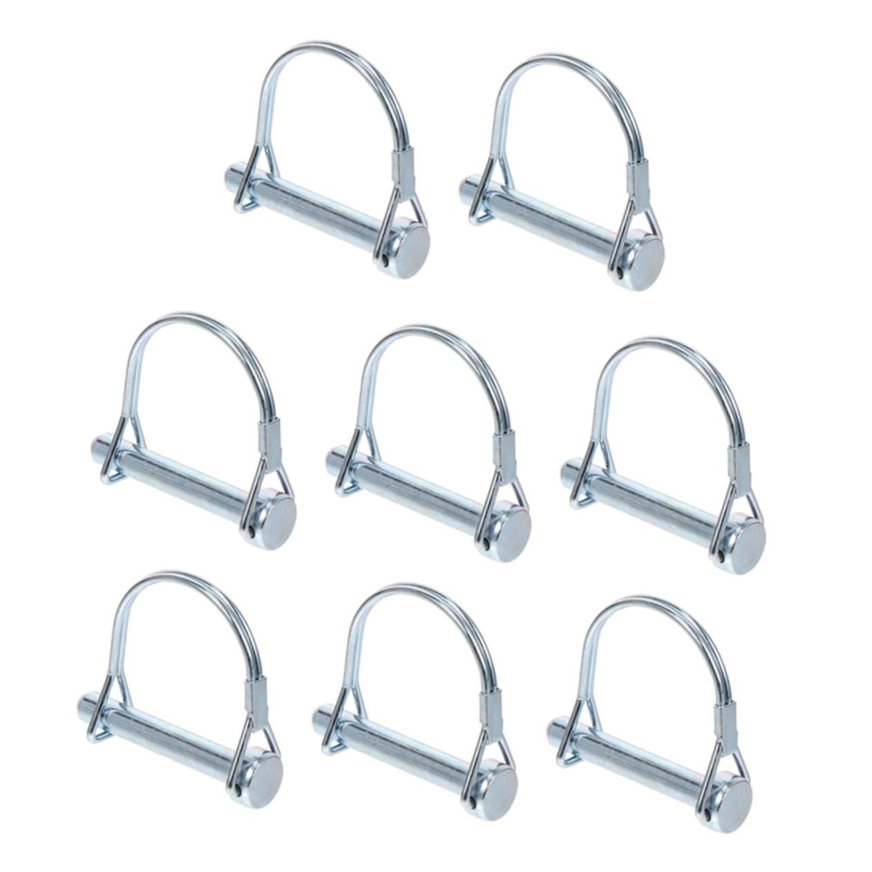 SOLUSTRE 8 Stück Sicherheitskupplungsstift Sperren Schaftverriegelungsstift Kupplungssperre Anhängerkupplung Wellensicherungsstift Runden Draht Silver Kohlenstoffstahl SOLUSTRE 8 Stück Sicherheitskupplungsstift Sperren Schaftverriegelungsstift Kupplungssperre Anhängerkupplung Wellensicherungsstift Runden Draht Silver Kohlenstoffstahl von SOLUSTRE