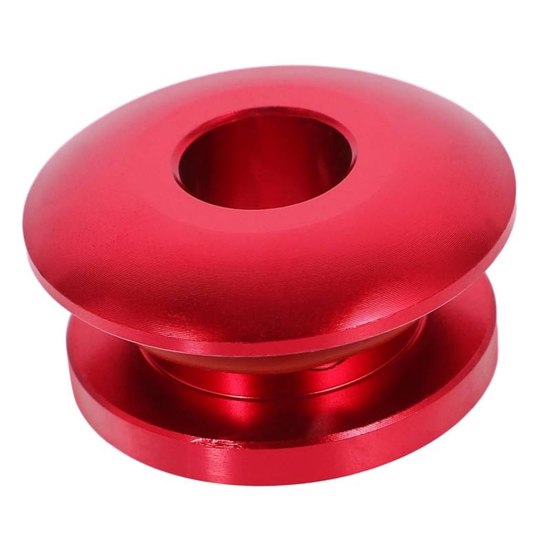 SOLUSTRE Autoteile Autoschaltung Kapuzenpullover Mit Schaltknüppel Schaltknauf Schaltknöpfe Gangschaltung Schließe Auto-schaltknäufe Umschalten Gadget Schalthebel Rot Aluminiumlegierung von SOLUSTRE
